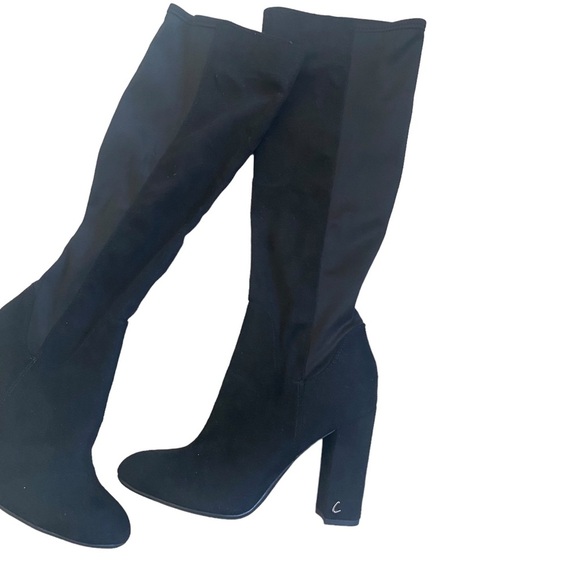 New! circus sam edelman calf boot elastic w heel clarimont size 6 black - Picture 8 of 16